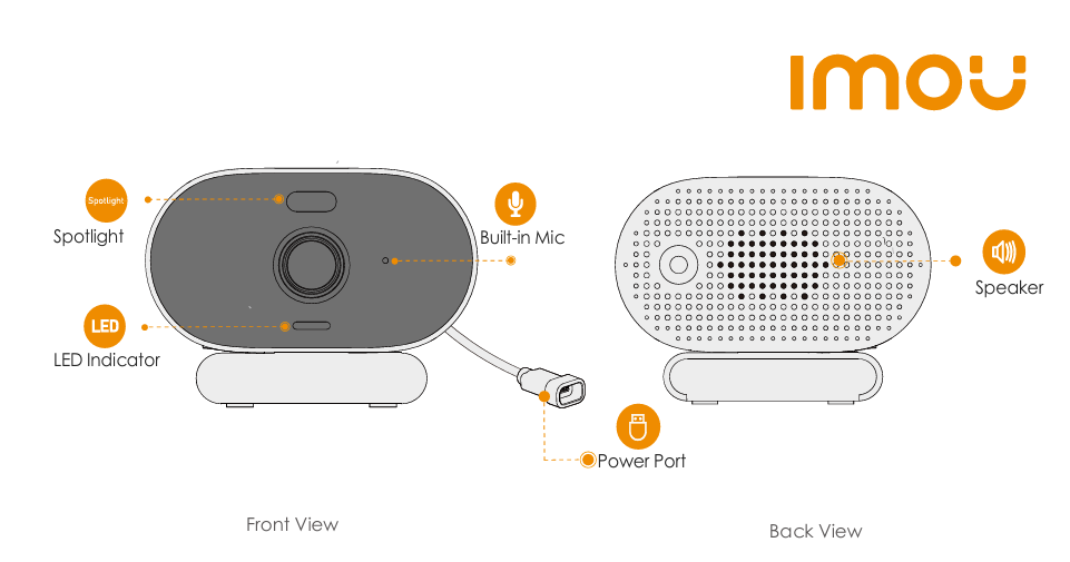 CAMERA WIFI NGOÀI TRỜI FULL COLOR IMOU 2MP IPC-C22FP-C